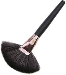 Makeup Facial Fan Brush, Portable for Home Travel